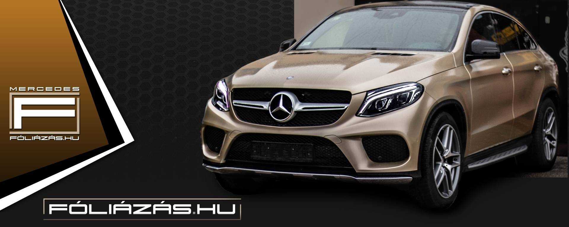 Mercedes fóliázás Budapest, Mercedesfóliázás Csepel fejléc